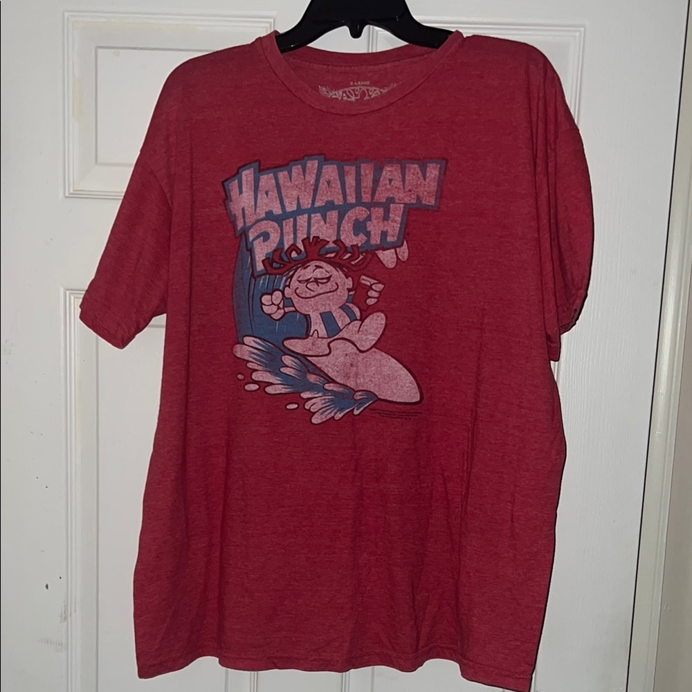 Hawaiian Punch Vintage Wash Red Graphic T-Shirt